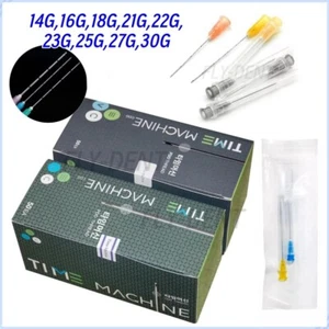 Aguja micro cánula punta roma estéril 14G-27G relleno de ácido hialurónico inyectable - Imagen 1 de 31