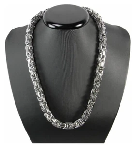 Königskette Mega fett Edelstahl 13 x 13 mm, 70 cm  - wie neu - Bild 1 von 3