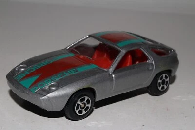 PLAYART DIECAST HONG KONG PORSCHE 928, SILVER W/ TAMPO, EXCELLENT, ORIGINAL - Image 1 of 4