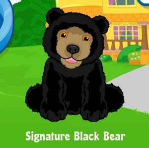 Webkinz Classic Signature Black Bear SOLO CÓDIGO - Imagen 1 de 1