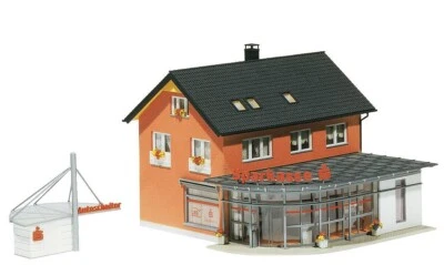 FALLER Kit Costruzione 1:87 Cassa di Risparmio con Interruttore Auto H0 130480 - Immagine 1 di 4