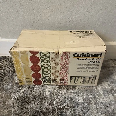 CUISINART~Complete DLC-070 9-disc set~ for DLC-7 Food Processors - Image 1 of 4