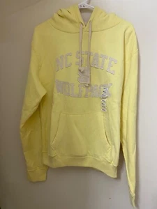 NC State Wolfpack NCAA Pressbox Damen gelb Pullover Hoodie Small - Bild 1 von 4