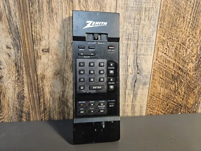 ZENITH 24-3218 REMOTE CONTROL FOR VCR VHS PLAYER AND TV Tested Working - Image 1 of 2