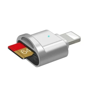 SD TF Mini Card Reader for iPhone for iPad Connection External Expansion Memory - Picture 1 of 11