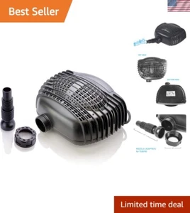 Durable 12V-18V Submersible Pump with Dry-Run Protection - Ideal for Waterfalls - Picture 1 of 11