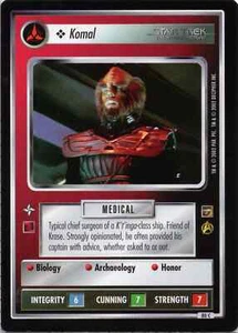Star Trek CCG Komal Near-Mint/NM Common – TMP 2002 - Picture 1 of 1