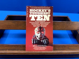 Hockey's Toughest Ten- Stan Fischler, 1974, Vintage Paperback - Picture 1 of 5