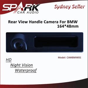 Cámara de coche con mango trasero CT para visión nocturna BMW HD impermeable cpbmw01 - Imagen 1 de 3
