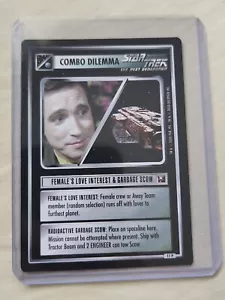 2000 Decipher Star Trek Promo 11P Female's Love Interest & Garbage Scow - Picture 1 of 2