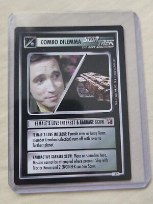 2000 Decipher Star Trek Promo 11P Female's Love Interest & Garbage Scow  - Image 1 of 2