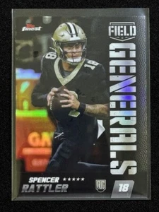 2024 Topps Finest - Field Generals Refractor #FG-22 Spencer Rattler (RC) - Imagen 1 de 4
