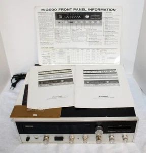 Vtg Sansui M-2000 AM/FM Stereo Receiver w/ Manuals ~ A Beast Pulled From Console - Picture 1 of 24