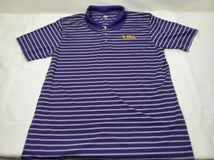 LSU Tigers Purple and White Polo Shirt size XL (46-48) Knights Apparel NWOT - Picture 1 of 8
