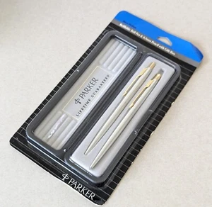 PARKER Juego Clásico Acero Inoxidable GT Lápiz 0.5mm y Caja de Regalo RARO NUEVO SELLADO - Imagen 1 de 7
