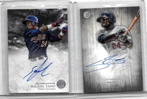 CARTE AUTOGRAFE CERTIFICATE MIGUEL SANO 2013,2014,2016 ROOKIE - Foto 1 di 2