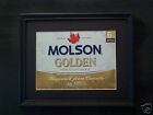 MOLSON GOLDEN NEW STYLE BEER SIGN   #382