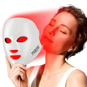 NEWKEY Red Light Therapy Mask for Wrinkles, Fine Lines, Acne, Dark Spots (MJ-06) - Picture 1 of 18