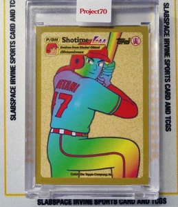 2021 TOPPS PROJECT 70 SHOHEI OHTANI #537 SHOTIME BY KEITH SHORE - Picture 1 of 2