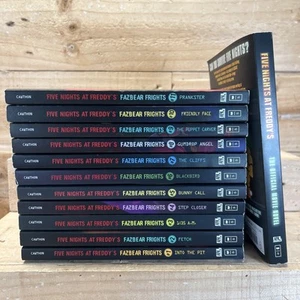 Five Nights At Freddy's Fazbear Frights 1-11 +THE OFFICIAL MOVIE NOVEL Paperback - Picture 1 of 13