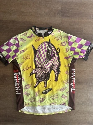 VTG 1997 Primal Wear Short Sleeve Cycling Jersey/Shirt Size Large - Image 1 of 4
