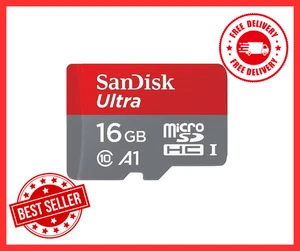 SanDisk Micro SD Card Ultra 16GB TF SDHC/SDXC Class 10 Lot - Picture 1 of 4