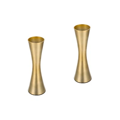  2 Pack Blumenvase Modern Metall Blumenständer Blumenvasen Moderne - Bild 1 von 4