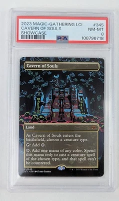 2023 MTG LCI Cavern of Souls 0345 - Borderless - PSA 8 NM-MT - Image 1 of 4