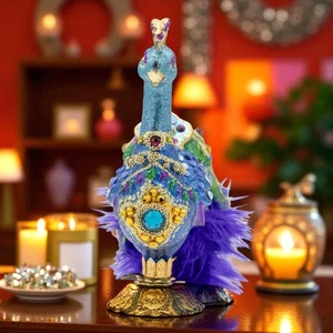 Jay Strongwater Peacock Ornament Clip Peacock SDH20117-208 - Picture 1 of 4