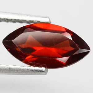 1.23Ct. Natural Spessartine Garnet Red Marquise Facet Unheated Namibia Sparkling - Picture 1 of 7