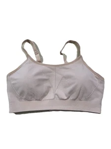 Reggiseno sportivo Soma senza cuciture schiena da ballo con imbottiture rimovibili taglia L beige - Foto 1 di 8