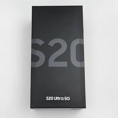 Sellado Samsung Galaxy S20 Ultra (5G) 12+128GB SM-G988U1 Desbloqueado para Todos los Operadores Foto 1 de 4