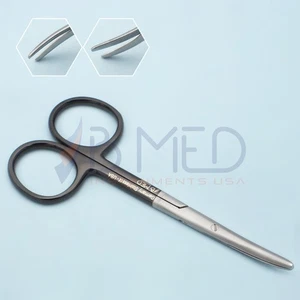 OR Grade Baby Metzenbaum Dissecting Scissors SuperCut 4" Curved Surgical - Picture 1 of 5