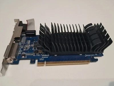 Asus silent Nvidia geforce 210 1GB ddr3 scheda video grafica vga dvi hdmi pc - Immagine 1 di 4