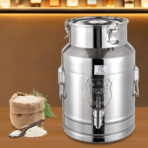 Better Homes & Gardens 15L Beverage Dispenser with A Spigot 304 Stainless Steel - Picture 1 of 15