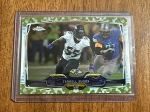 Terrell Suggs 2014 Topps Cromo Rifrattore Mimetico #d/499 Baltimore Ravens - Foto 1 di 4