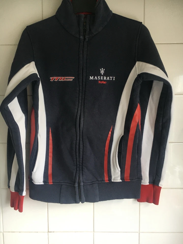 Boys Maserati Corse Long Sleeved Fleeced Top 2013 Official Product Size 10 Rare - Image 1 of 4