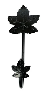 Longaberger Schmiedeeisen Ahorn Wand Blatt Haken Deko schwarz Metall 72664 - Bild 1 von 9