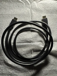 Black HDMI 6FT CABLE FOR TV, COMPUTER, CONSOLE, LAPTOP ELECTRONICS Etc. - Picture 1 of 3