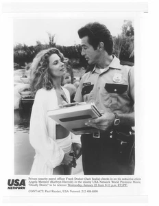 KATHRYN HARROLD, JACK SCALIA, DEADLY DESIRE, 8 x 10 MOVIE STILL - Picture 1 of 1
