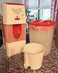 Mr. Coffee Fresh Tea Iced Tea Maker & Pitcher 3 Quart TM75RS Red Tested WORKS - Picture 1 of 10