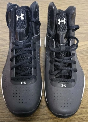 Under Armour 1246940-001 Micro G Torch Unisex Basketball Shoes Black Size 9 - Image 1 of 4