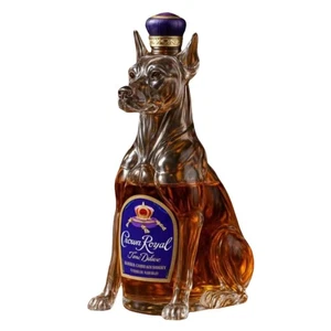 Bottiglia di whisky in vetro per cani cool doberman decanter per bottiglie di vino buon regalo 320 ml - Foto 1 di 12