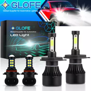 LED Headlight + Fog Lights Bulb White For Pontiac Vibe 2003-2005 2006 2007 2008 - Bild 1 von 8