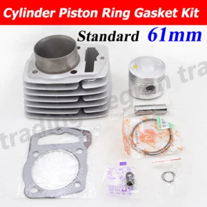61mm Cylinder Kit Piston Rings Pin Gasket for Honda CB 145 150 CL SL XL 144 cm3  - Picture 1 of 8