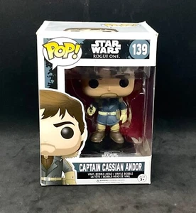 Funko POP! Star Wars: Rogue One CAPITÁN CASSIAN ANDOR #139 Totalmente Nuevo En Caja - Imagen 1 de 2