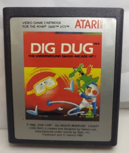 Dig Dug (Atari 2600, 1983) Atari Game Cartridge Untested - Picture 1 of 3