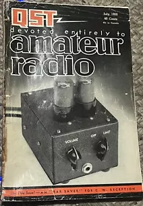 QST RIVISTA RADIOAMATORIALE LUGLIO 1950 - Foto 1 di 3