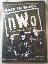 WWE NWO new World Order Back In Black DVD rare  Australian Release Hulk Hogan