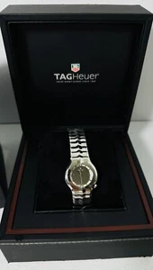 Tag Heuer Alter Ego Watch Quartz Women's Gray Dial Swiss Made Round Vintage - Picture 1 of 14